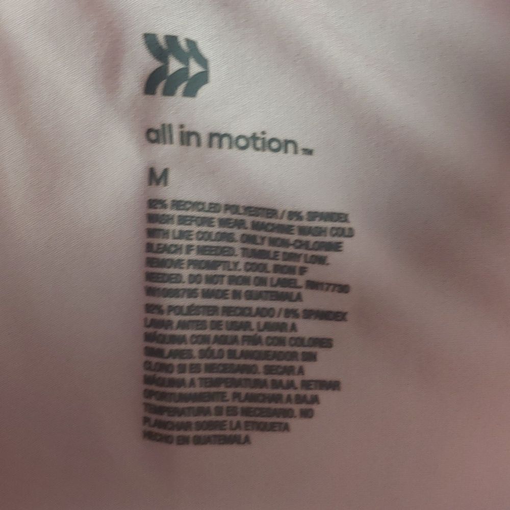 ‎All In Motion Light Pink Girls Top - Picture 4 of 6